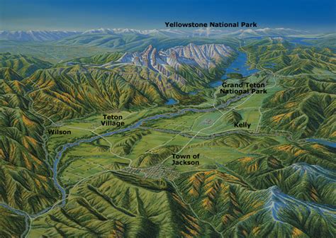 Jackson Hole Area Maps