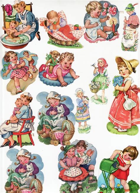731 Best Victorian Scrap Images On Pinterest Vintage Children