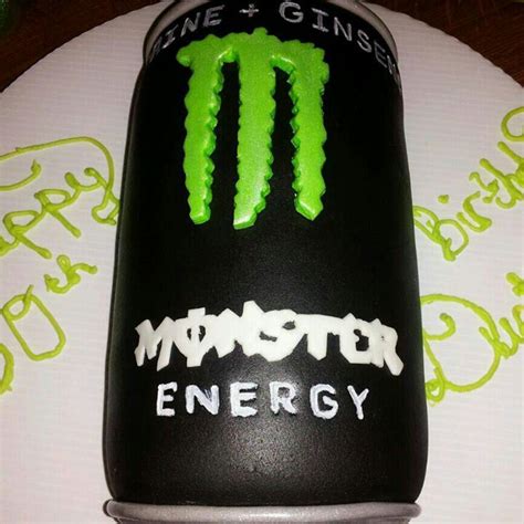 Monster Energy Cake 10th Birthday Birthday Parties Birthday Cake Birthday Ideas Monster