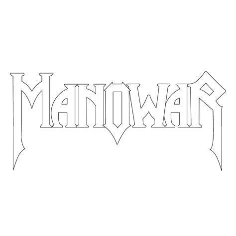 While there are infinite options between a square and a perfect circle. Manowar Logo PNG Transparent & SVG Vector - Freebie Supply