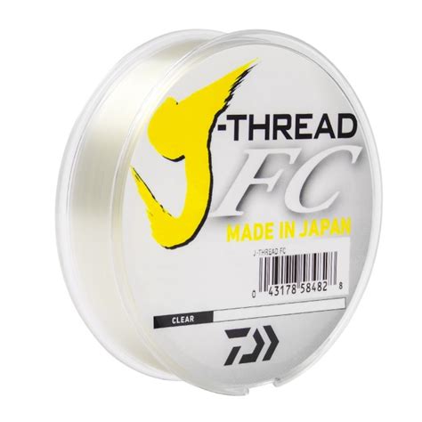 LINHA LEADER DAIWA J THREAD FC 100 FLUOROCARBON 50 MTS Baitmania