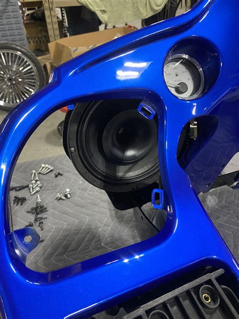 Road Glide Inner Fairing Harley Speaker Upgrades Garage Bagger Stereo