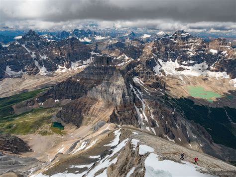 Mount Temple View Banff National Park Canada Mountain Photography