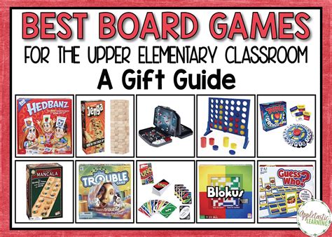10 Best Board Games For The Upper Elementary Classroom Appletastic