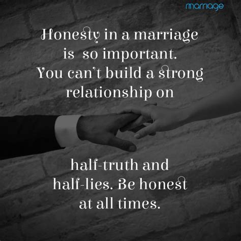 trust quotes honesty in a marriage is so important you