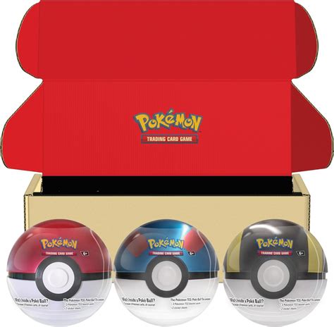 Pokémon Tcg Poké Ball Tin Bundle Poké Ball Great Ball And Ultra Ball