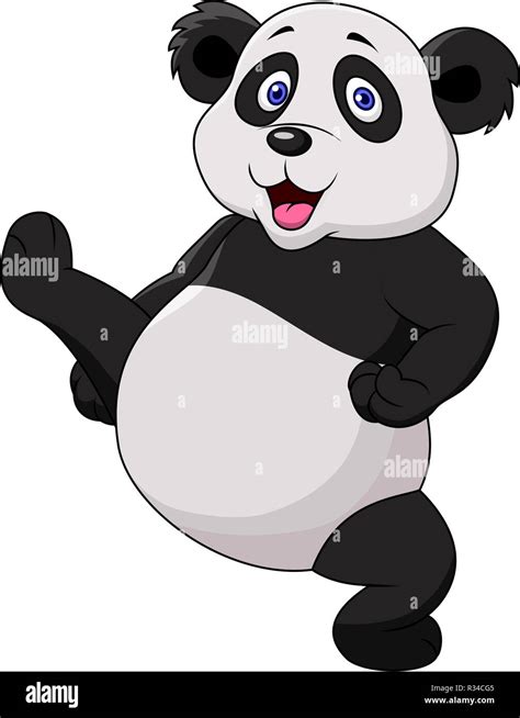 Laughing Panda Cartoon Character Hi Res Stock Photography And Images
