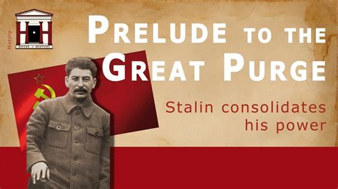 Prelude To The Great Purge Stalin Turns On His Allies Youtube
