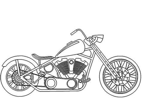 100% free motorcycle, motorbike, dirt bike, motocross, speedbike and chopper coloring pages. Harley | Motorcycle art, Motorcycle drawing, Harley