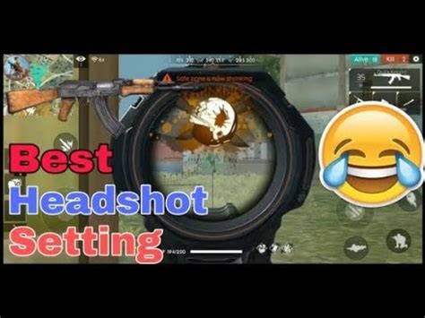 Free fire best headshot tips & tricks 2. Free Fire Best Headshot Settings Hindi - YouTube