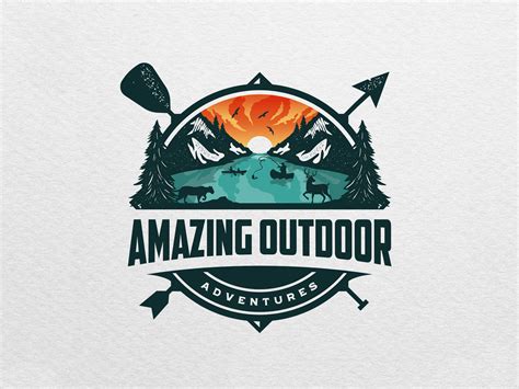 Amazing Outdoor Logo Design By Ramraj Designer On Dribbble