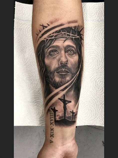 Pin On Best Jesus Tattoos Peoples Choice