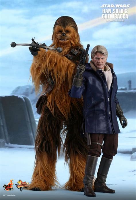 Han Solo And Chewbacca Aus Dem Star Wars Film The Force Awakens Von Hot