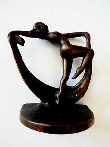 Find many great new & used options and get the best deals for katzhutte hertwig vintage art deco 1930s lady dancer figurine figure 912 model at the best online prices at ebay! ANTIQUE ART DECO CAST IRON DANCING NUDE FIGURINE STATUE ...