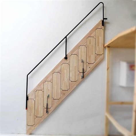 Foldable Stairs Tiny House Stairs Wood Stairs Space Saving Staircase