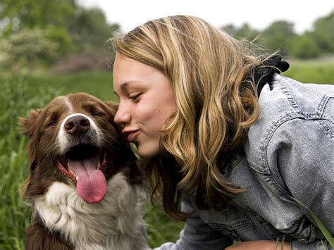 Kissing Your Dog Could Improve Your Health Scientists Say The