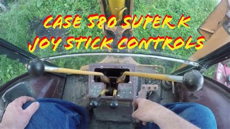 580sk Case 580 Super K Backhoe Controls Youtube