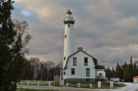 Wc Lighthouses Presque Isle Lighthouse Michigan