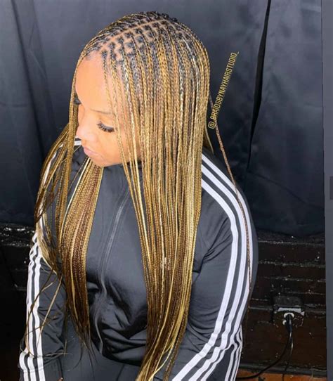 40 amazing knotless braids styles for the year beautywaymag