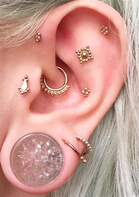 Pin By Madisol Esparza On Multiple Ear Piercing Ideas Ear Jewelry