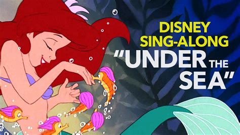最も欲しかった Under The Sea Lyrics Little Mermaid 146512 Under The Sea Journey Of The Little Mermaid