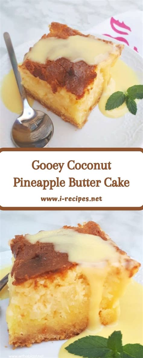 Speedy pineapple cake recipe, very moist cake @paula deen one of her subscriber sent her this recipe, just delicious, you have to try this one!recipe2 cups. Gooey Coconut Pineapple Butter Cake | Butter cake, Yummy ...