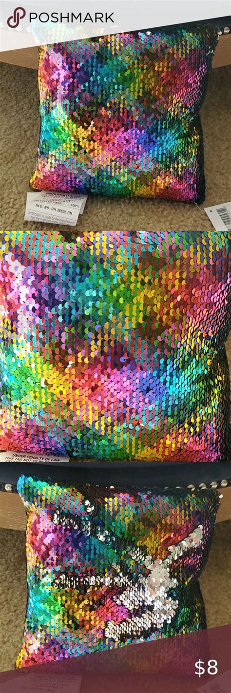 Sold Out Multi Color Sequin Pillow Sequin Pillow Handcrafted