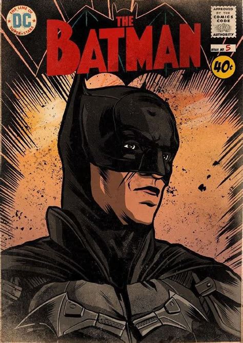The Batman 🦇 Batman Comic Art Marvel Comics Vintage Dc Comics Poster