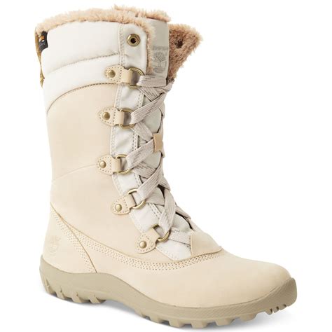 Timberland Mount Hope Snow Boots In Natural Lyst