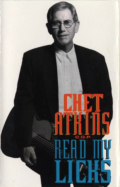 Chet Atkins C G P Read My Licks Dolby Cassette Discogs