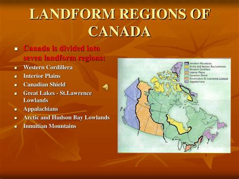 Ppt Landform Regions Of Canada Powerpoint Presentation Free Download