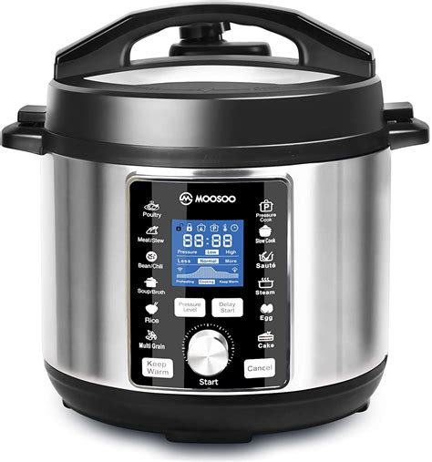 MOOSOO One-Touch 13-in-1 Electric Pressure Cooker