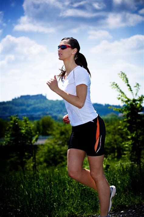 Jogging Woman Stock Image Image Of Running Lifestyles 14633851