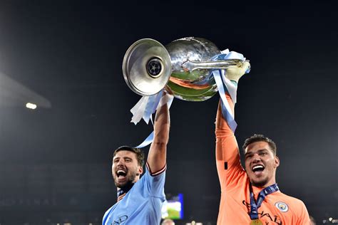 Best Photos From Manchester Citys Champions League Celebrations