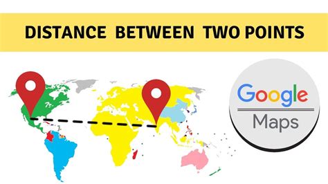 Measure The Google Maps Distance Between Two Points