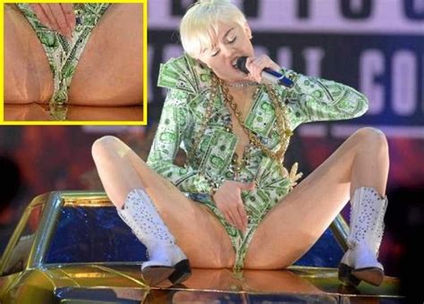 Miley Cyrus Upskirt Pussy Cumception
