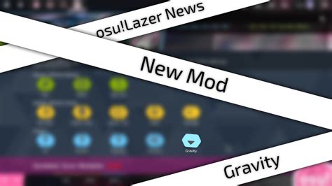 Osulazer News New Mania Mod Youtube