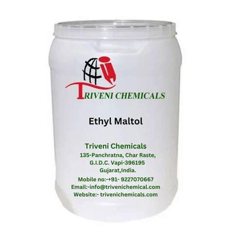 Ethyl Maltol Packaging Type Drum At Best Price In Vapi Id 4059016848