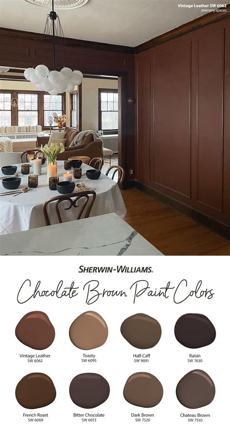 Brown Is Back In Style And These Sherwin Williams Colors Will Get You