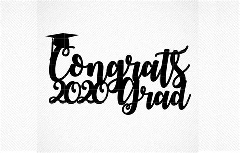 Graduation Svg Cut File For Cricut And Silhouette Instant Download
