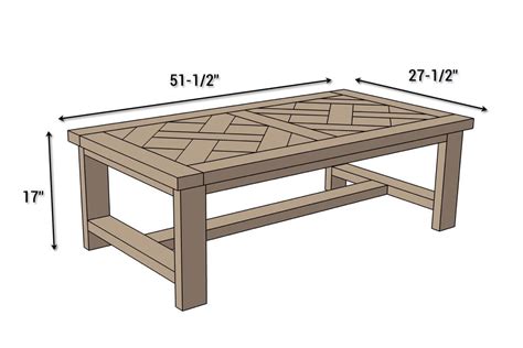 Diy Parquet Coffee Table Free Plans Rogue Engineer Coffee Table