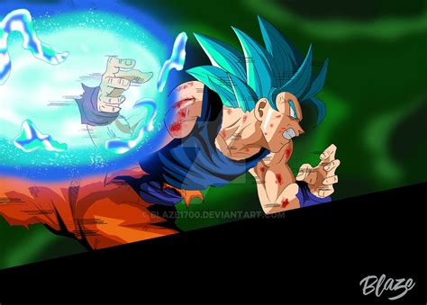 Goku Ssj Blue Hakai By Blaze1700 On Deviantart Digital Artist Artist