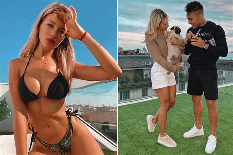 Lautaro Martinezs Stunning Girlfriend Agustina Gandolfo Keeps Fans Spirits Up With Sexy Bikini