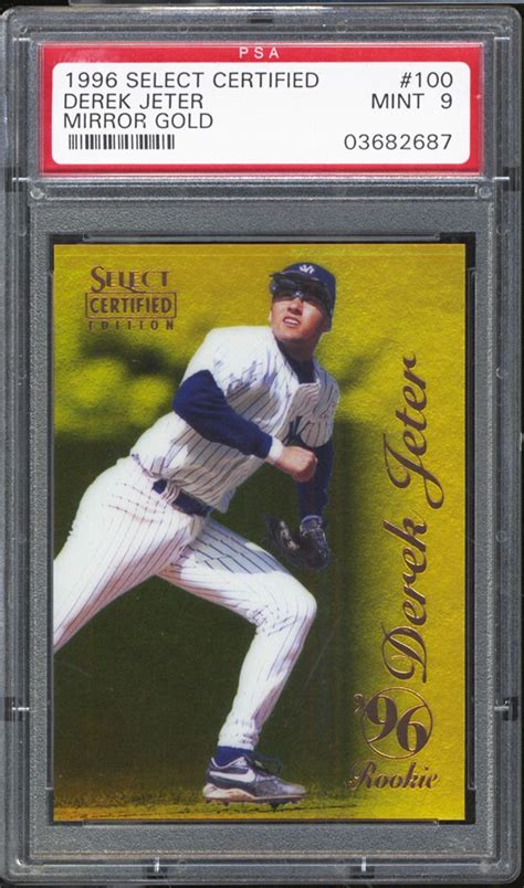Proietti began looking for jeter rookie cards 10 years ago that were in the proper condition to be graded at a perfect 10. Auction Prices Realized Baseball Cards 1996 Select Certified Derek Jeter Mirror Gold