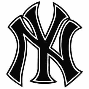 Check icons and vector packs for sketch, adobe illustrator, figma and websites. New York Yankees - Logo (Outline) | Yankees logo, New york ...