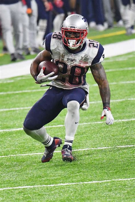 New England Patriots Running Back James White Critical Reception Gold