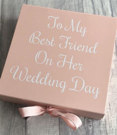 However, apart from these, we also have an impressive collection of gift cards or vouchers, e.g., starbucks gift cards, amazon gift cards, and lifestyle gift cards. To my best friend on her wedding day memory / keepsake ...