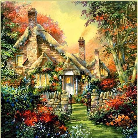 Full 5d Diy Daimond Painting Dream Cabins 3d Diamond Painting