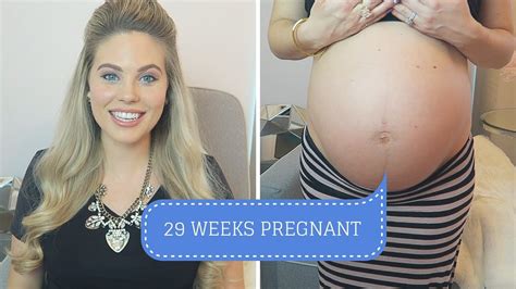 29 Weeks Pregnant First Pregnancy Third Trimester Symptoms Mini Maternity Haul Youtube