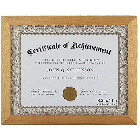 RPJC Document Or Certificate Frames Made Of Solid Wood High Definition
